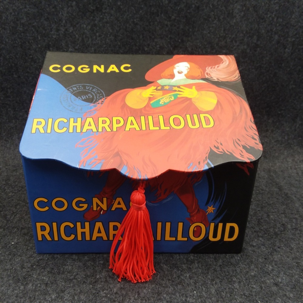 Vintage 2003 Cognac Richarpailloud Display Box Gift‎ Set Notecards Envelope Memo